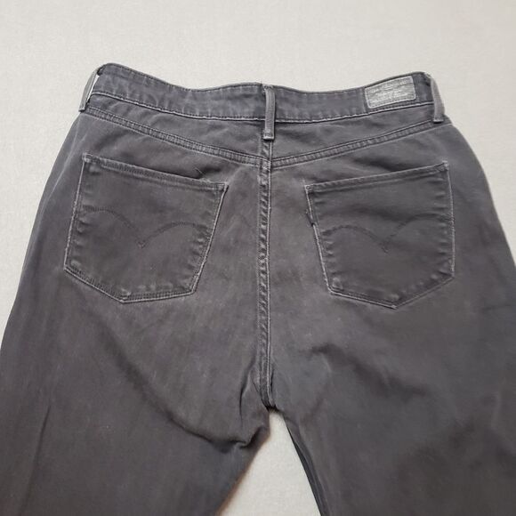 Levi's - Hi Rise Skinny Jeans, Size 28 | Soft Black | PC9-19970-0083 distressed - Picture 3 of 15